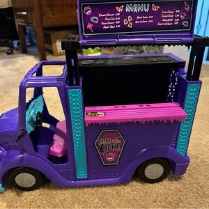 Monster High Purple and Pink Food Truck